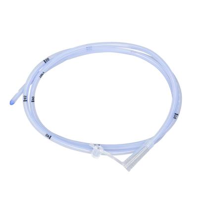 China High Quality Single Use Different Size Medical Silicone Stomach Feeding Nasogastric Tube for sale