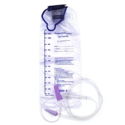 China Single Use Disposable Medical Enteric Feeding Bag Pump Set for sale