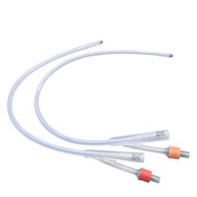 China Alone One-Time Use All Silicone Foley Catheter Bi-Directional Silicon Balloon Urology Catheter for sale