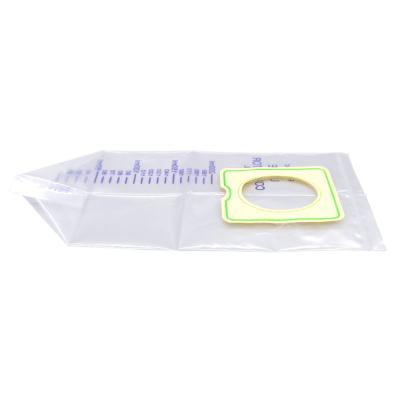 China PVC 200ml Single Use Baby Specimen Urine Collection Bag Container Pediatric Collector for sale