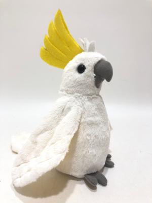 China 100% PP Cotton Gift Stuffed Cockatoo Stuffed Animal Plush Toy ifts For Kids for sale