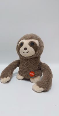 China Somersault Sloth Electronic Interactive Repeating Plush Toy Singing Lullabies for sale