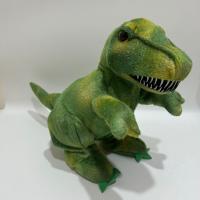 China Brüllendes und bewegliches grüner Dinosaurier-Plüsch-Kinder-Toy Lifelike Animal Intellectual Stuffed-Spielzeug zu verkaufen