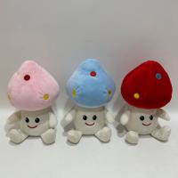 China 3 Clrs Talk-Back Mushroom W/ Movement Recording & Repeating Plush Toy BSCI Audit for sale