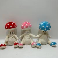 中国 3 Clrs Recording & Repeating Mushroom W/ Twist Neck Plush Toy 販売のため