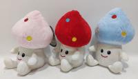 China Three color record moving mushrooms left and right electric plush toy soft comfort doll for sale