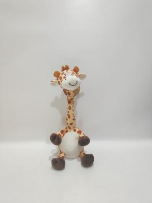 China Giraffe-speelgoed met terugsprekende functie Te koop