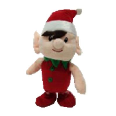 Cina giocattoli a 7,87 pollici Elf della peluche di Natale di 0.2M sul cotone animale farcito dello scaffale pp dentro in vendita