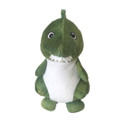 China 16cm 6.3'' Large Green Dinosaur Plush Cute Repeating Talking Plush Hamster SGS for sale