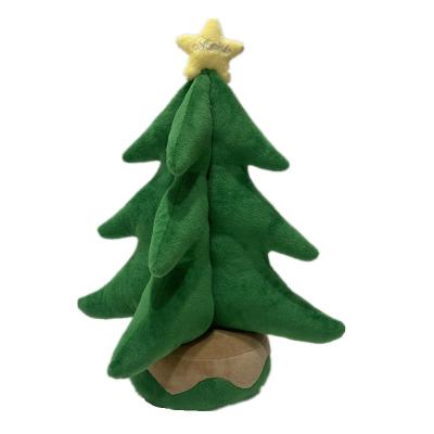 China 13.78in 35CM Decoratieve Gevulde Dieren die Kerstboom Toy For Home Decoration zingen Te koop