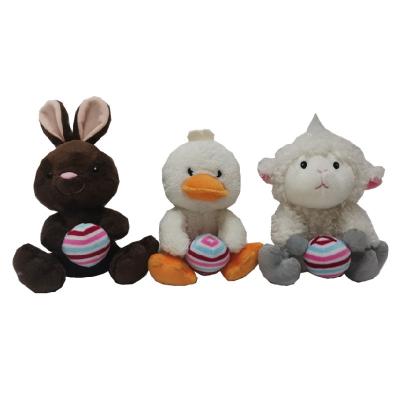 China animal de Bunny Purple Giant Duck Stuffed da Páscoa 0.59in do canto de 3A 18CM à venda