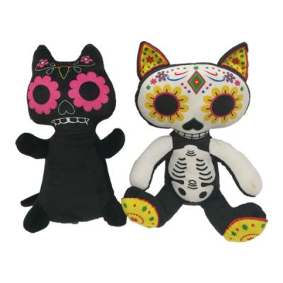 China 0.92ft 0.28M Skeleton Cat Halloween Stuffed Animal 2 ASST zu verkaufen