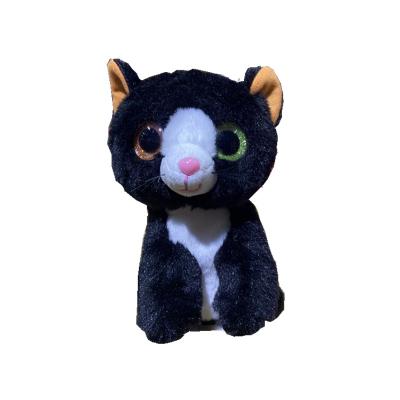 China 7.09in 0.18M Black Kitty Halloween Stuffed Animal 3A Batterien zu verkaufen