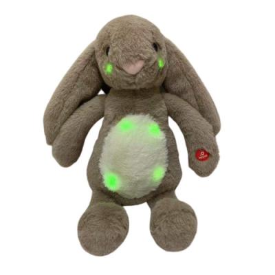 China Peluche del canto los 0.25M los 9.84in con el juguete de la felpa del vientre de la luz para arriba en venta