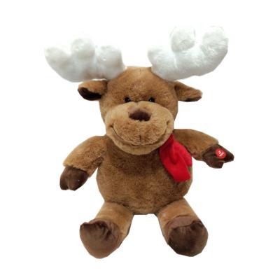 Chine peluche de 11.02in 0.28M Light Up Plush qui chante des lumières de Jesus Loves Me With Star à vendre