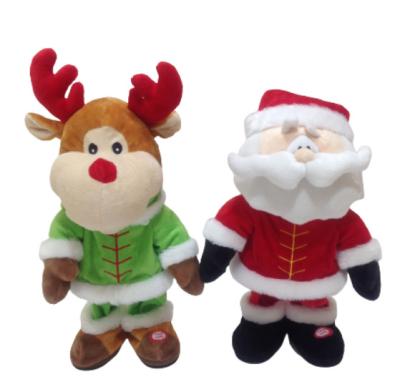 Chine 31cm que 12,2 avancent les peluches petit à petit de danse de chant engendrent Christmas Soft Toy Reindeer à vendre