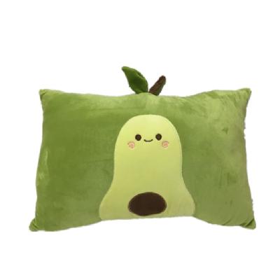 Chine Coton rectangulaire de l'oreiller pp d'avocat de vert de coussin d'oreiller de peluche de 0.5m à vendre