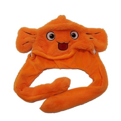 China 0.4M 15.75IN Finding Nemo Gift Stuffed Animal Hat With Flapping Ears For Birthday for sale