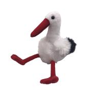 China Repeating Recording Plush Toy Moving White Stork for sale