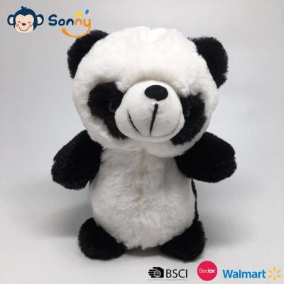 China Algodão de fala de Panda Plush With 100% PP da parte traseira do bicho de pelúcia EN71 para dentro à venda