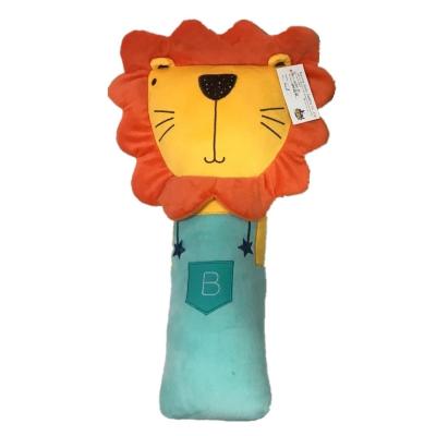 China Angefülltes nettes Kissen-Spielzeug Lion Cushion Toy Plush Cars Seat zur Sicherheit entspannen sich zu verkaufen