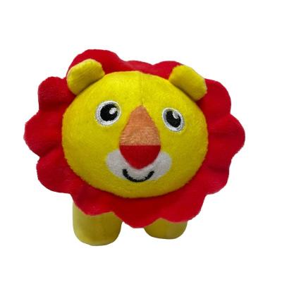 China Presente do bicho de pelúcia de 10CM  Plush Yellow Lion para crianças à venda