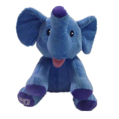 China o luxuoso relativo à promoção Toy Animated Elephant Gift Premiums do OEM de 20 cm encheu o brinquedo à venda