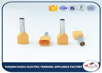 Chine La double olive de rabattement a isolé le terminal orange de pré-isolation de terminaux d'extrémité de corde à vendre