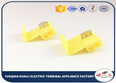 China Aprisa conecte el conector rápido 878201 del empalme del color del amarillo de los terminales de alambre 12-10AWG en venta