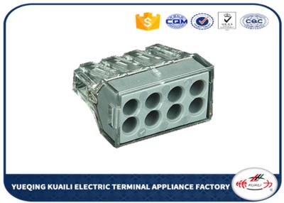 China Vrouwelijke Elektrische Wago Uick sluit Draadterminals van Draadverbinding kli-108 aan Te koop