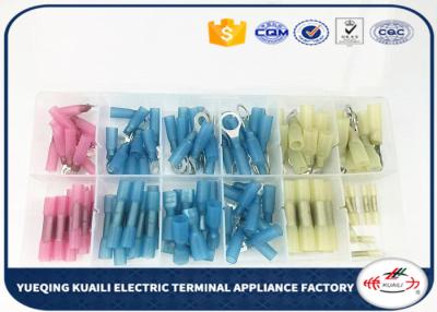 China 120pcs  Assorted Terminal Kit Insulated Heat Shrink Electrical Connectors KLI-9912614 for sale