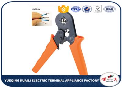 Chine Pinces de rabattement isolées d'outil à sertir d'extrémité de corde de fil terminal d'A.W.G. à vendre