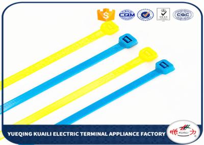 China Kundengebundene Nylonkabelbinder/färbten Kabelbinder Plastik für die indutry Energie zu verkaufen