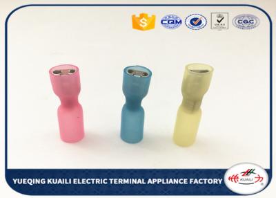 Chine A.W.G. électrique femelle du terminal 22-10 de cuir embouti de cosses de rétrécissement de la chaleur à vendre