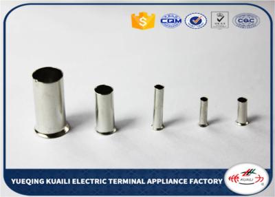 Chine Terminal nu EN1008 d'extrémité de corde de fil d'A.W.G. du connecteur de tube de Solderless/24 - 12 à vendre