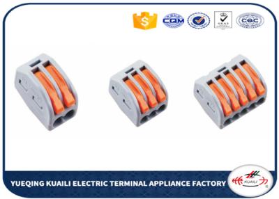 Cina Inserire veloce elettrico il blocchetto del terminale filo, connettori della leva di Wago della primavera in vendita