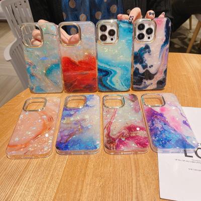 China Hot Selling Amazon Laser Shockproof Case For iPhone Luxury Shockproof Fashion TPU Cover Case For iPhone X 7 8 Case 13 Pro 12 11 Max for sale