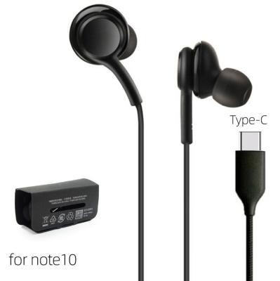 China wholesale In-Ear Handsfree For Samsung Type C Stereo Earbuds Earbuds For Note 10 Headsets For AKG Type C Hearing Aids for sale