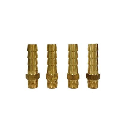 China China Manufacturer Good Quality Connector Corrosion Resistant Copper NPT Brass BSPP BSPT Male All Thread Nipple Pipe Fitting for sale