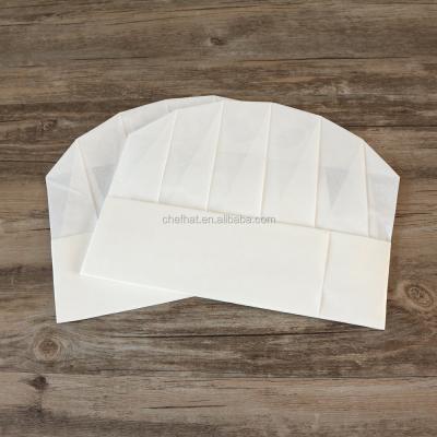 China Eco - Friendly Disposable Crepe Paper Chef Hat for sale