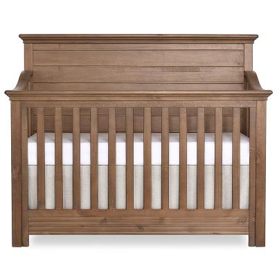 China Modern New Design Modern Portable Solid Wood Baby Swing Cribs Bed Rocking Hutch for sale