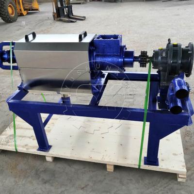 China Auto animal manure process professional production of dehydrator manure dewater solid-liquid separator from Shunxin for sale