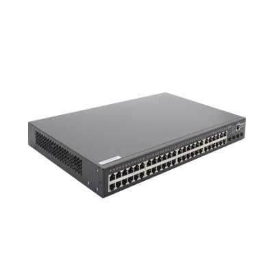 China HD security moniroing managed poe switch with port 48 POE switch + 4 ports gigabit fiber ports managed ethernet switch for IP for sale