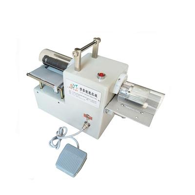 China Factory Strap Cutting Machine For Bags / Belt Shoes Making Machine YT-116 Small Type Leather Ordinary Product Supplied CN; GUA 0.2KW White for sale