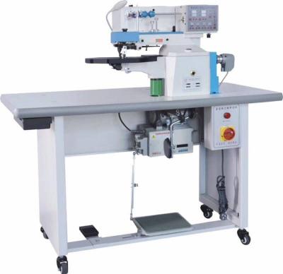 China YT-701A Fully automatic hot-cement leather edge folding and cementing machine YT-701A thermo folding machine for sale