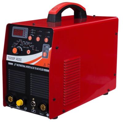 China Hotels Digital Steel And Aluminum Welding Machine TIG-200PAC/DC for sale