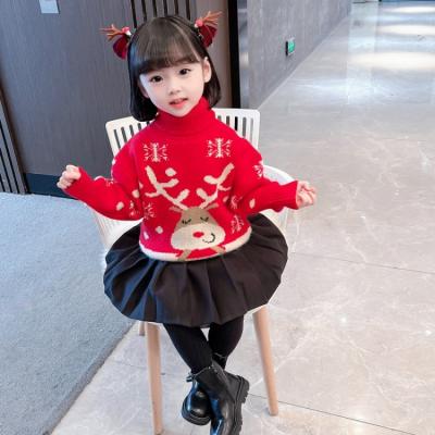 China 2022 New Stylekid Christmas Baby Kids Sweater Custom Anti-Shrink Christmas Ugly Sweater Christmas Girl Clothes for sale