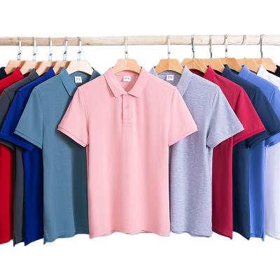 China High Quality Anti-Wrinkle Designers Custom Polo Tshirts 100% Cotton Plus Size Plain Mens Oversized Mens Polo Shirts For Men for sale