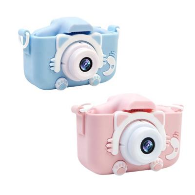 China Mini YMX CAX5S 2 Inch 3 Inch IPS Screen Selfie Cartoon Toy Camera For Early Childhood Kids Children With 8 16 32GB SD TF Card for sale