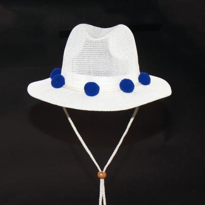 China 2022 Eco-Friendly New Spring And Summer Sunscreen Vacation Beach Hat Panama Sun Hat Custom Straw Hats With Band for sale